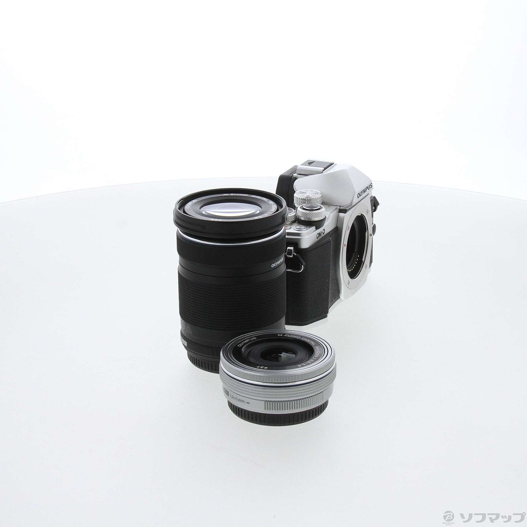 中古】OM-D E-M10 MarkII ダブルズームキット (シルバー
