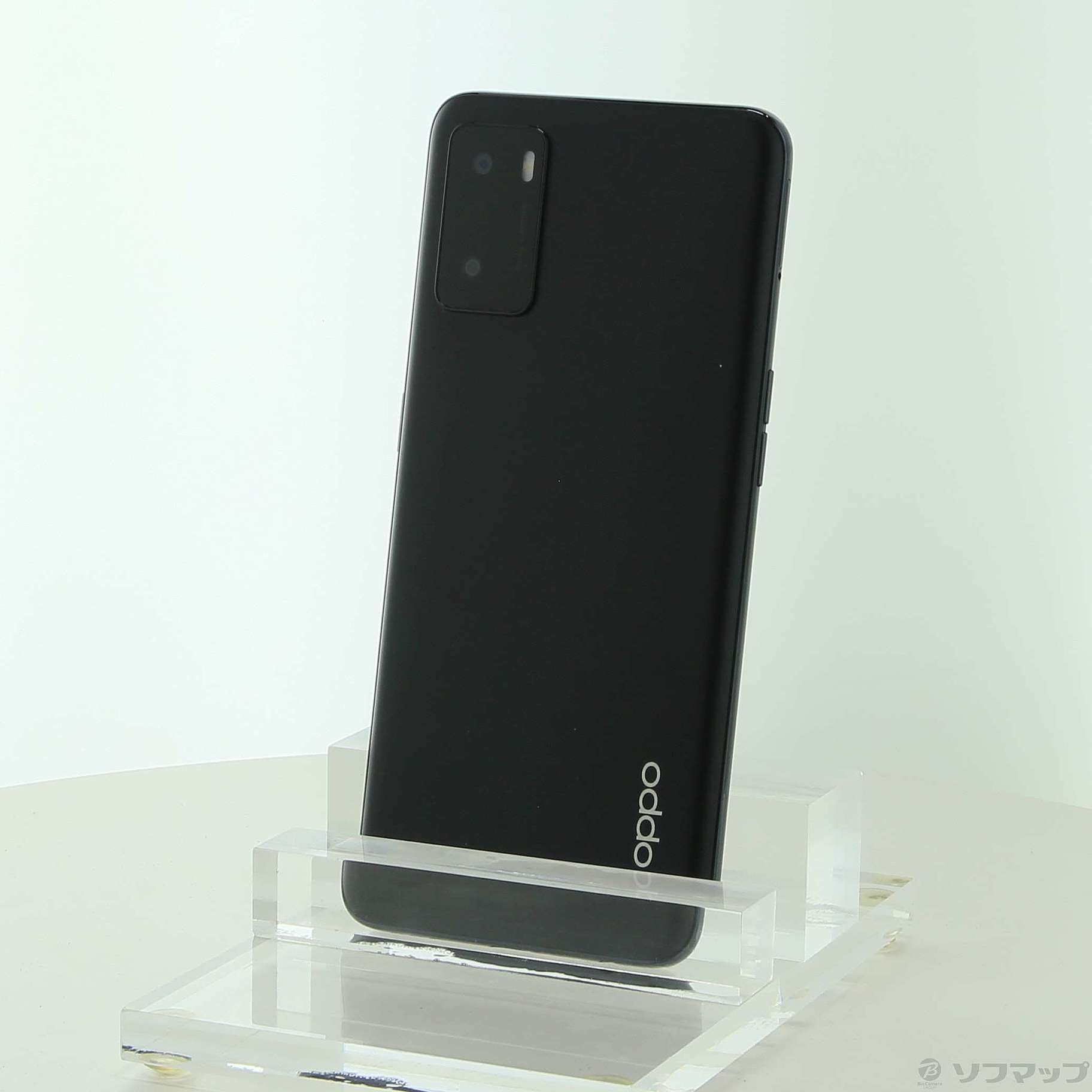 中古】OPPO A55s 5G 64GB ブラック CPH2309 SIMフリー [2133071569546