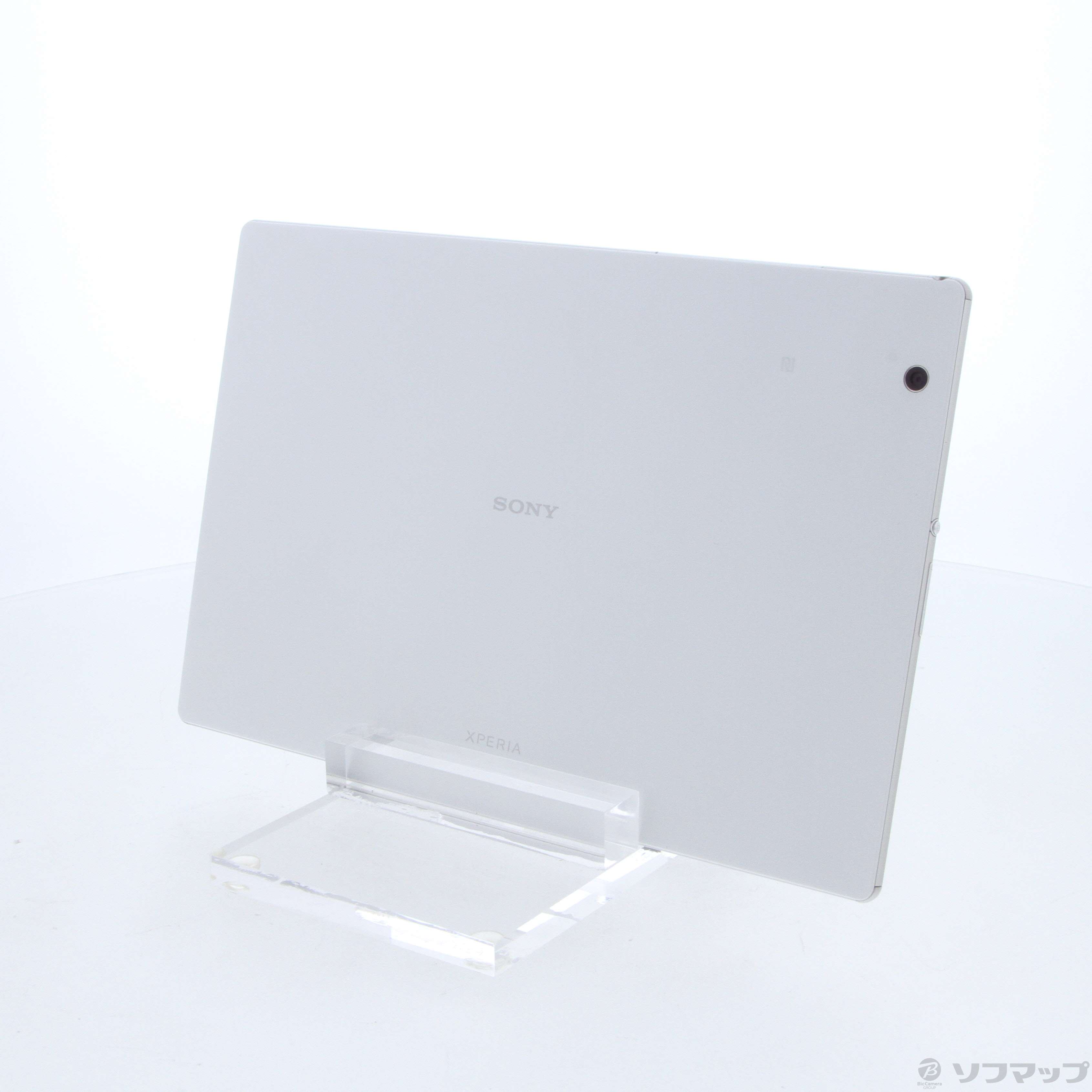 中古】Xperia Z4 Tablet 32GB ホワイト SGP712JPW Wi-Fi ［10.1インチ