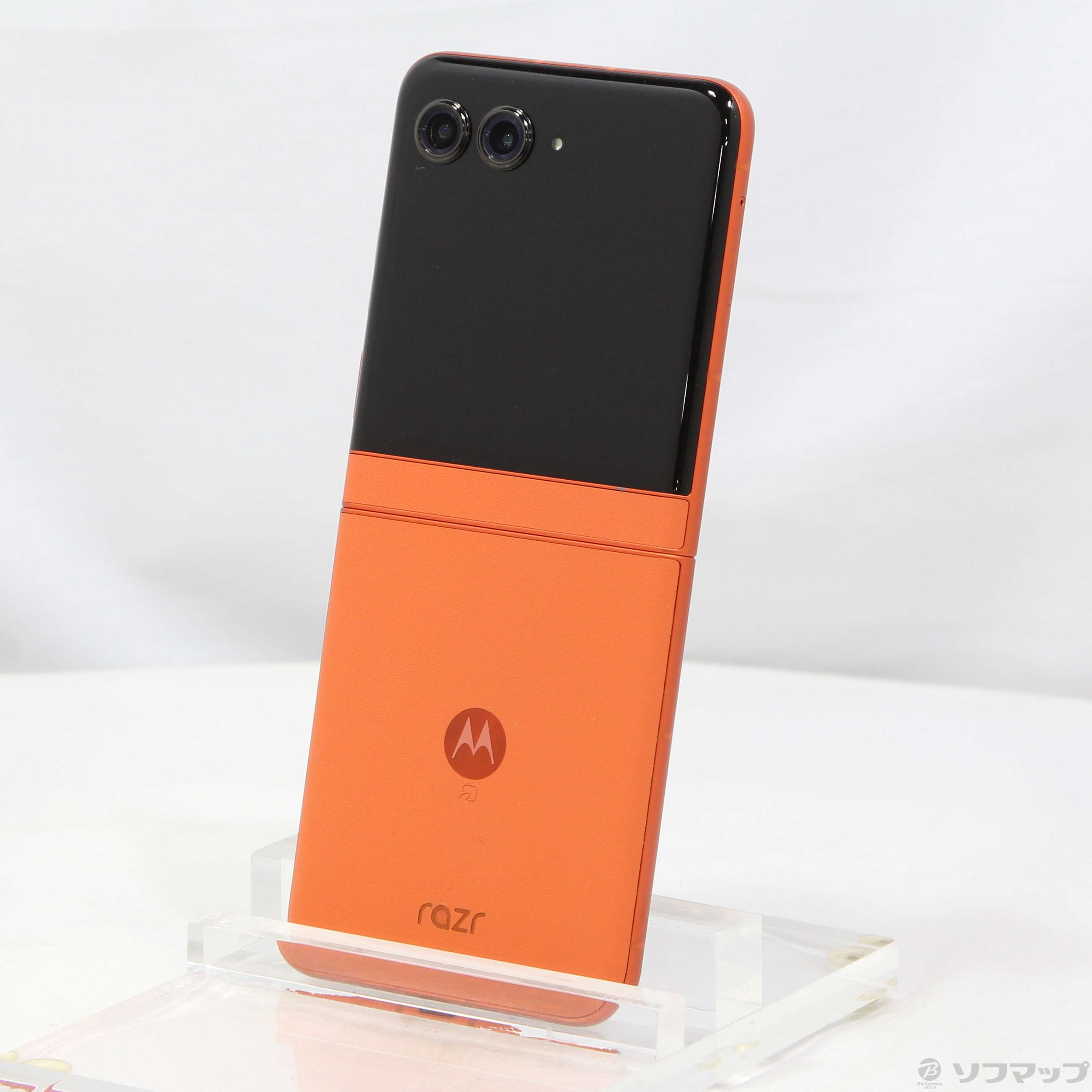 中古】motorola razr 50 512GB スプリッツオレンジ PB230002JP SIM