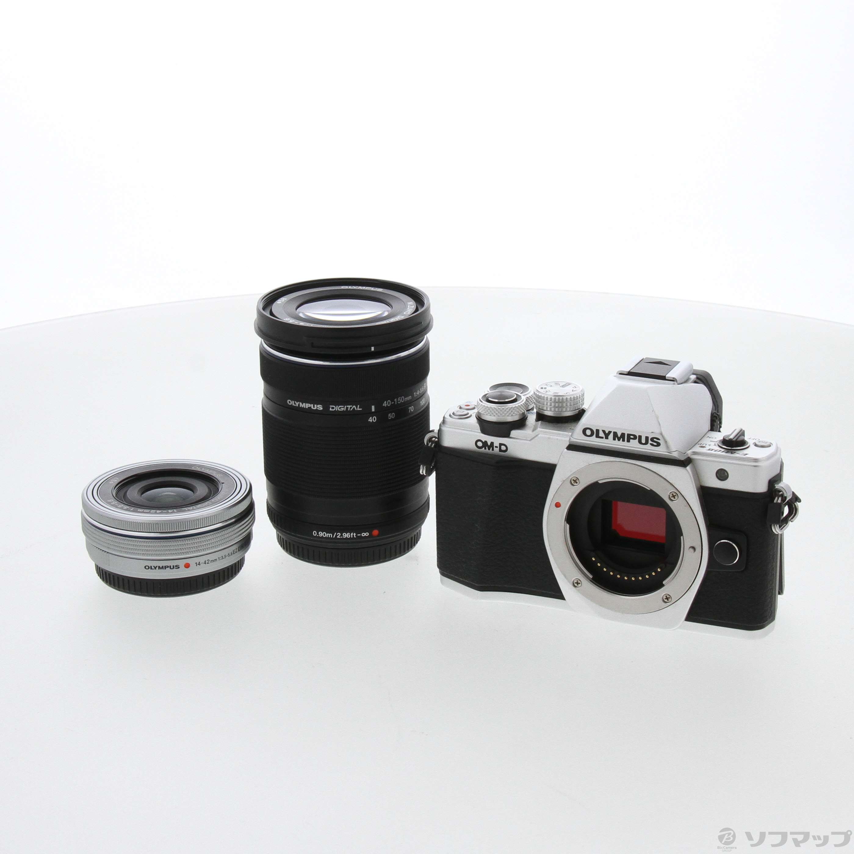 中古】OM-D E-M10 MarkII ダブルズームキット (シルバー