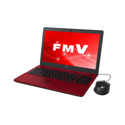 中古】LIFEBOOK AH42／C2 FMVA42C2R ルビーレッド 〔Windows 10