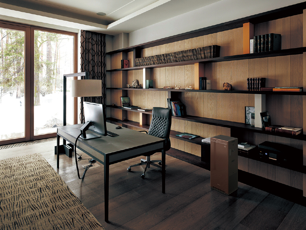 加湿空気清浄機 ディープブラウン MCK55VBK-T ［適用畳数：25畳 /最大