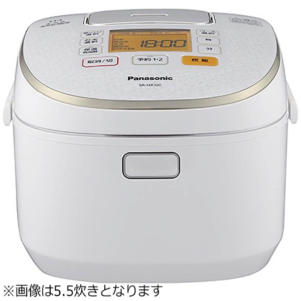 炊飯器 SR-HX187-W スノーホワイト ［1升 /IH］｜の通販はソフマップ
