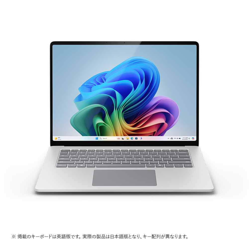 Surface Laptop(第7世代) プラチナ ［Copilot+ PC /15.0型 /Windows11