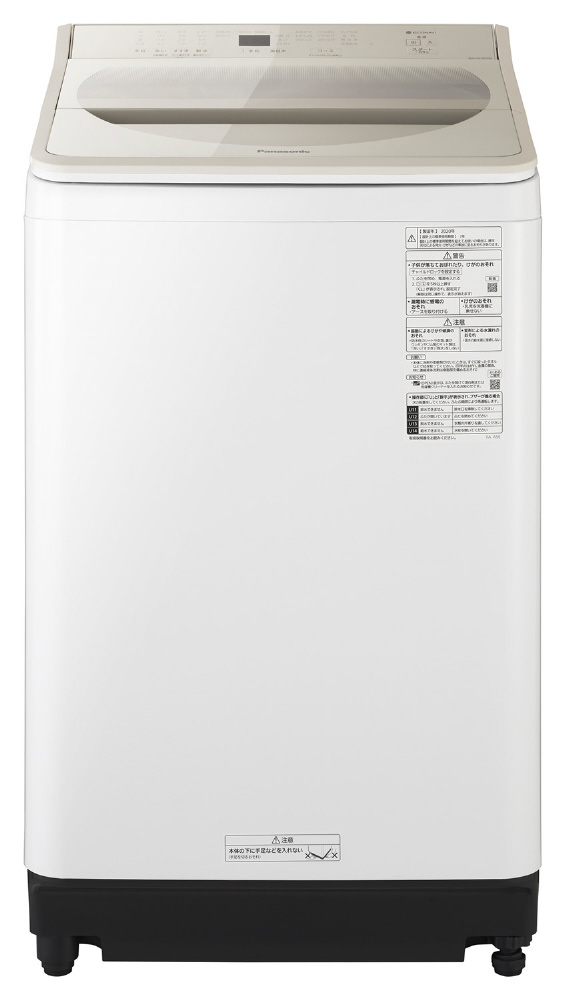 NA-FA100H8-N 全自動洗濯機 シャンパン [洗濯10.0kg /乾燥機能無 /上