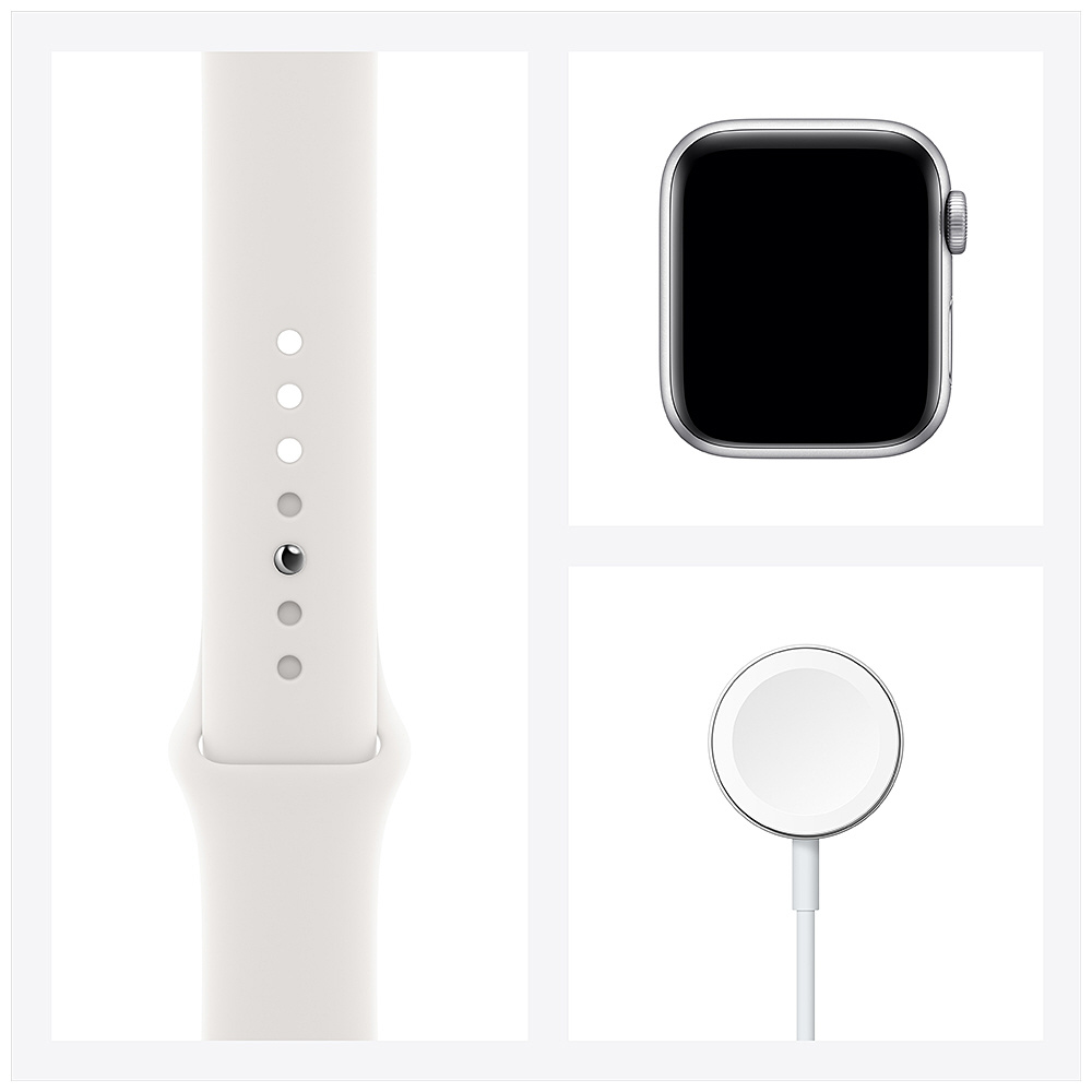 Apple Watch SE（GPSモデル）第1世代- 40mmシルバーアルミニウムケース