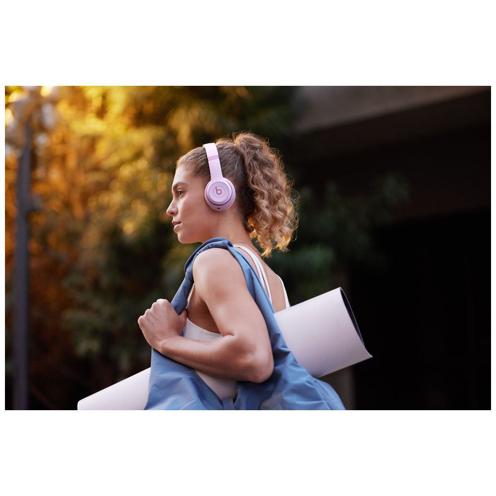 ブルートゥースヘッドホン Beats Solo4 クラウドピンク MUW33PA/A