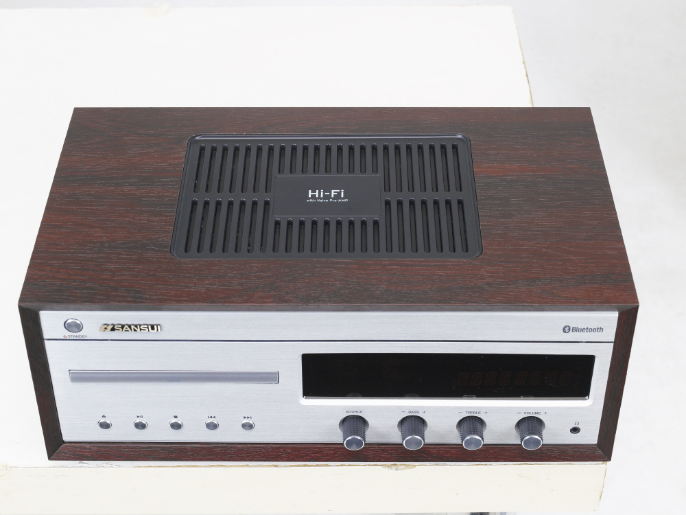ミニコンポ SANSUI SMC-500BT ［ワイドFM対応 /Bluetooth対応］｜の