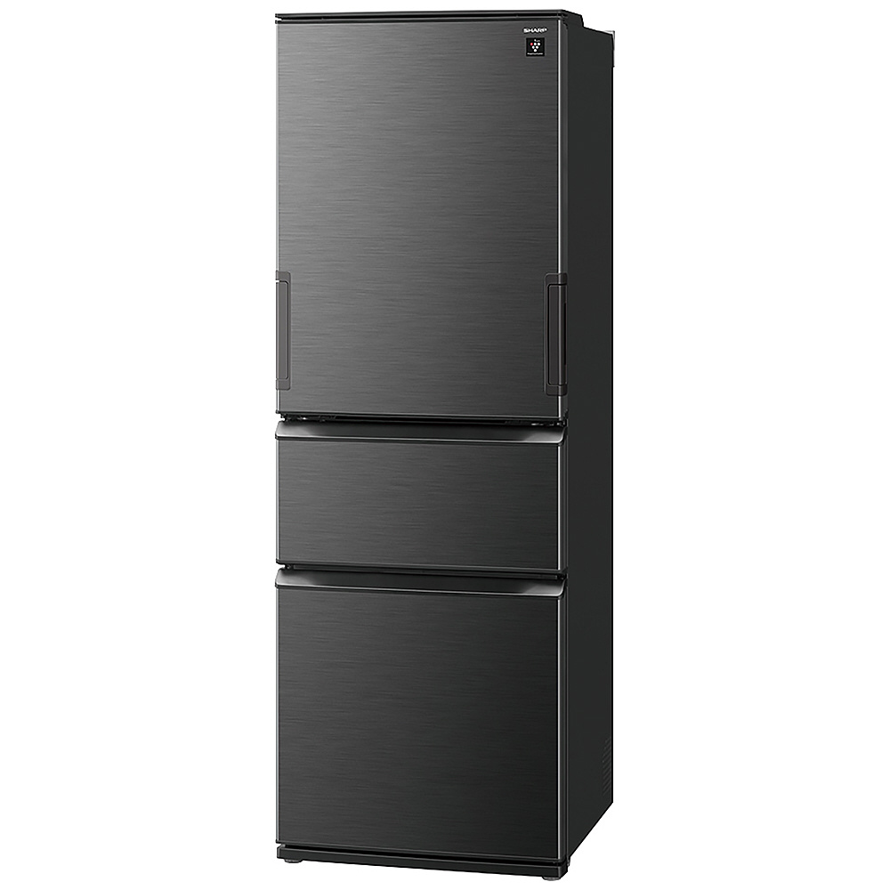 SJ-PW37P-H両開き冷蔵庫ダークアッシュグレー[3ドア/両開きタイプ374L