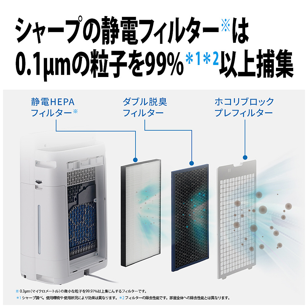 プラズマクラスター加湿空気清浄機 グレー系 KI-TS50-H ［適用畳数：23