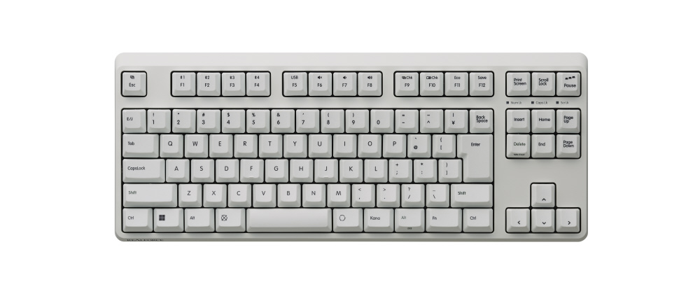 キーボード REALFORCE R4 45g荷重・テンキーレス 日本語かななし(Mac