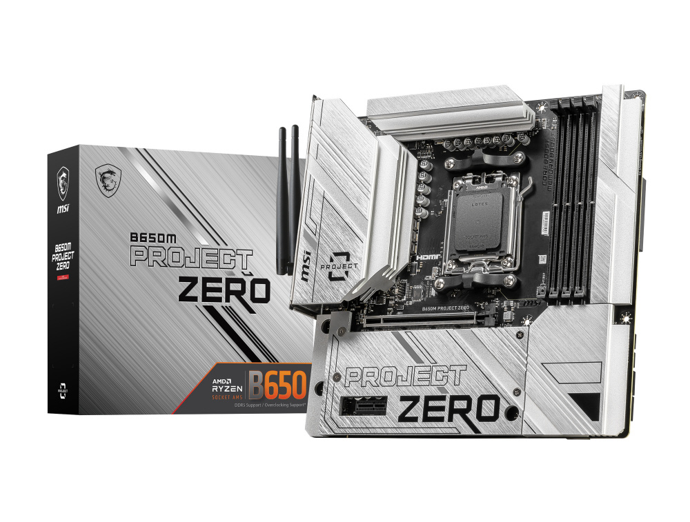 マザーボード (Socket AM5) B650M PROJECT ZERO ［MicroATX］｜の通販