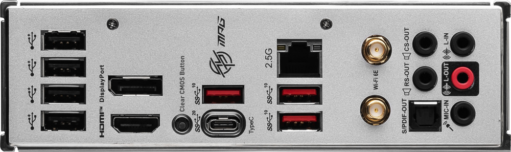 マザーボード Intel B760搭載 MPG B760M EDGE TI WIFI ホワイト