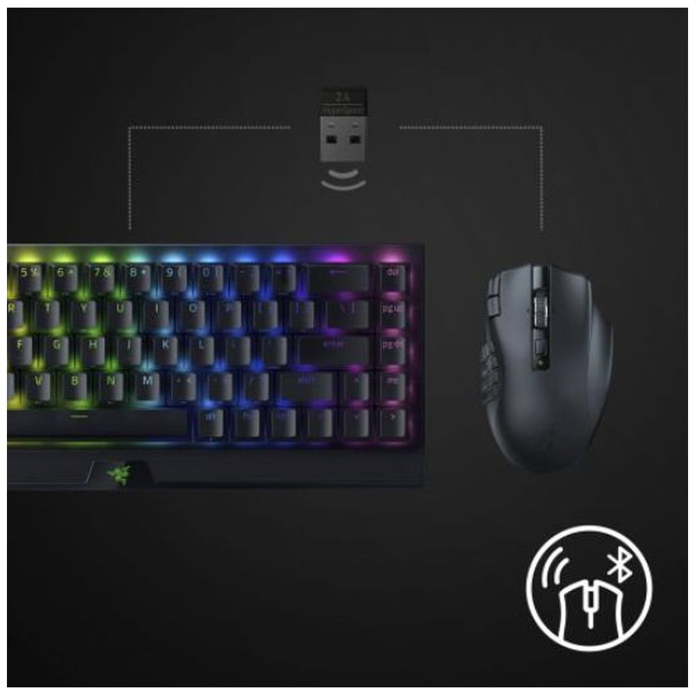 ゲーミングマウス Naga V2 HyperSpeed RZ01-03600100-R3A1 ［光学式