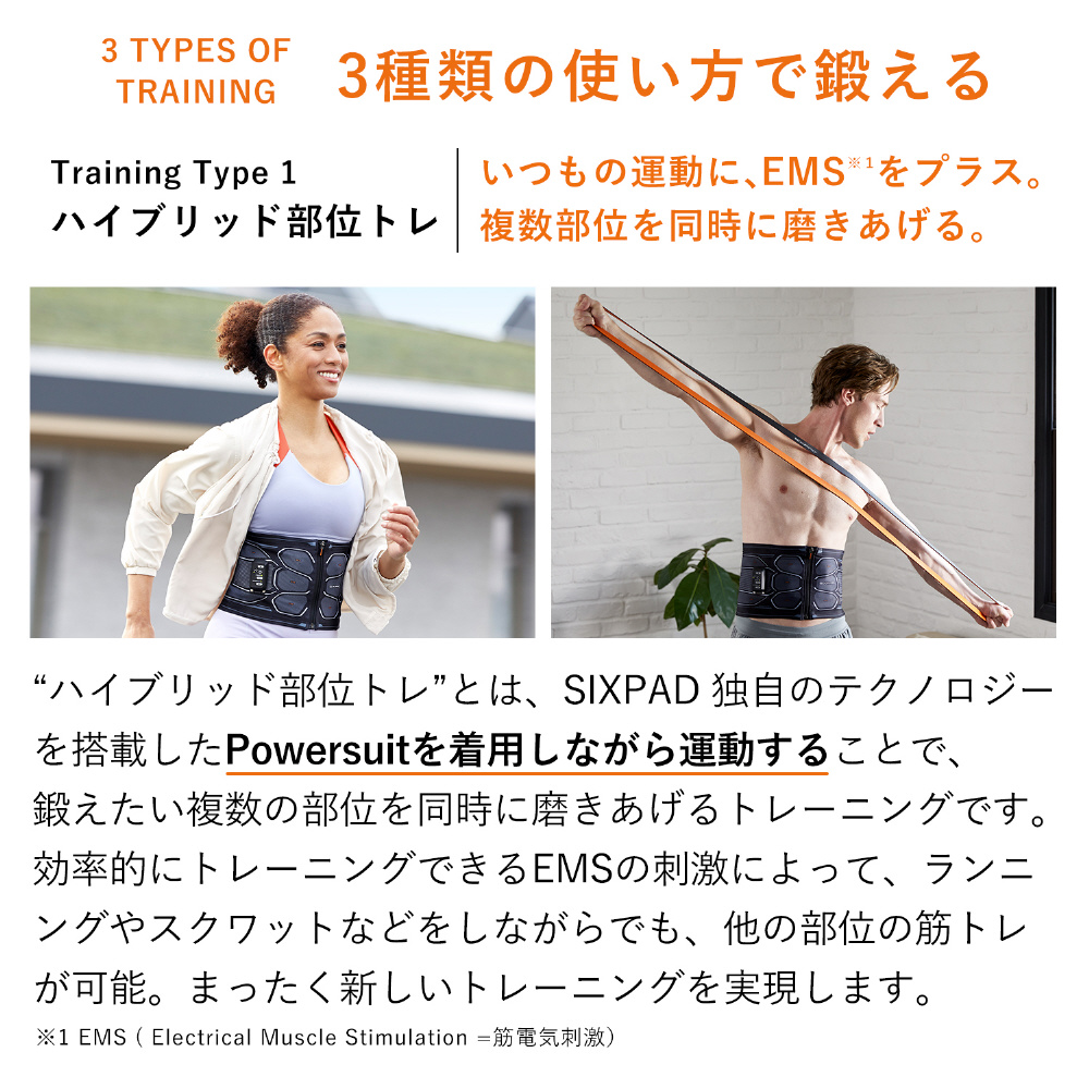 MTG シックスパッド パワースーツ コアベルト LLサイズ[SE-BC00D-LL