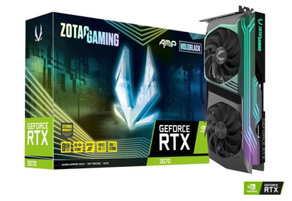 ゲーミンググラフィックボード ZOTAC GAMING GeForce RTX 3070 AMP