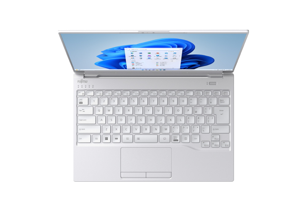 ノートパソコン FMV LIFEBOOK UH90/H1 シルバーホワイト FMVU90H1W