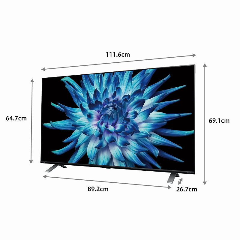 液晶テレビ REGZA(レグザ) 50C350X ［50V型 /4K対応 /BS・CS 4K