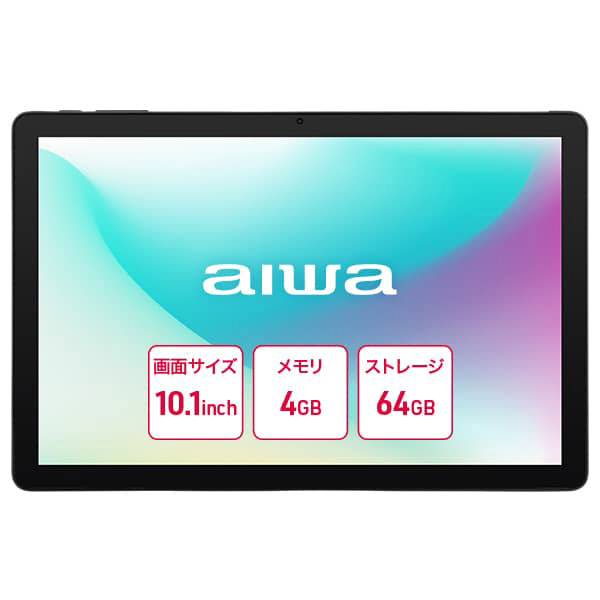 JA5-TBA1011 Androidタブレット aiwa tab AS10L ダークグレー ［10.1型