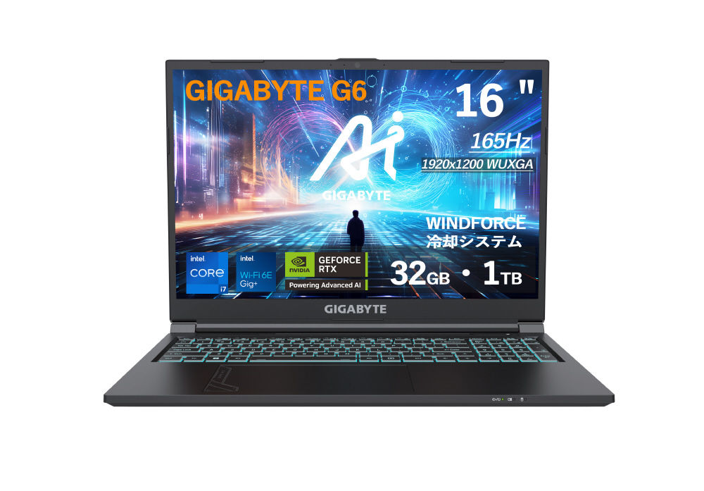 ゲーミングノートパソコン G6 2004(RTX 4060) G6 KF-H3JP864KP