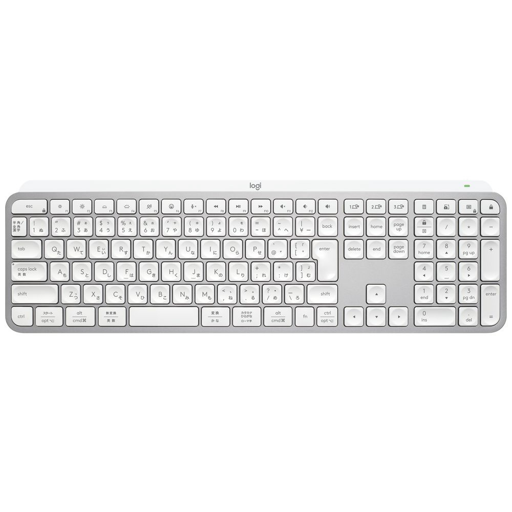 キーボード MX Keys S(Chrome/Android/Mac/Windows11対応) ペール