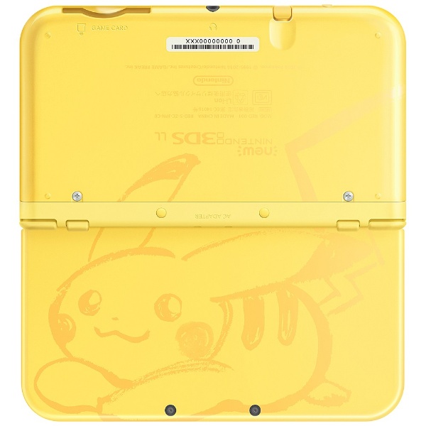 買取】Newニンテンドー3DS LL ピカチュウ【イエロー】 [ゲーム機本体