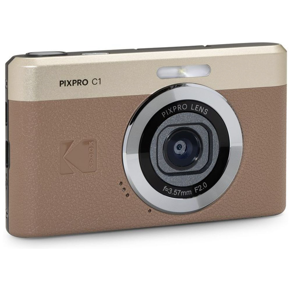 KODAK PIXPRO コンパクトデジタルカメラ CLASSIC SERIES ブラウン C1BN
