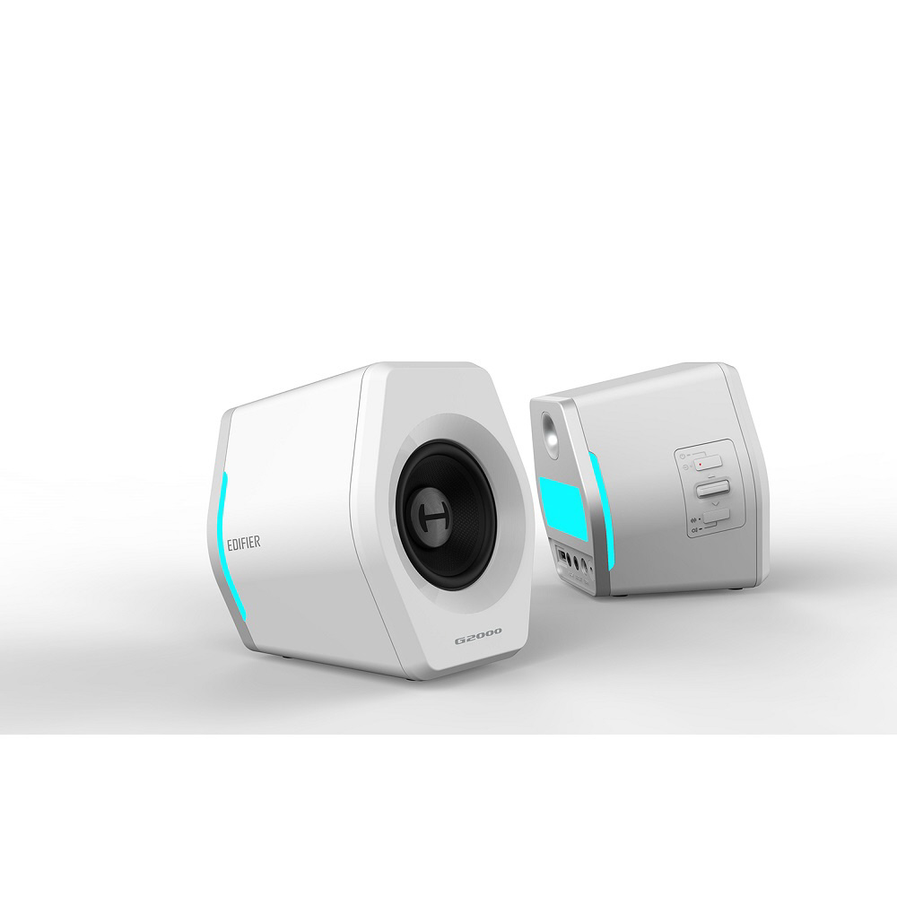 ED-G2000-WH ゲーミングスピーカー Bluetooth＋USB-A/3.5mm接続 Hecate