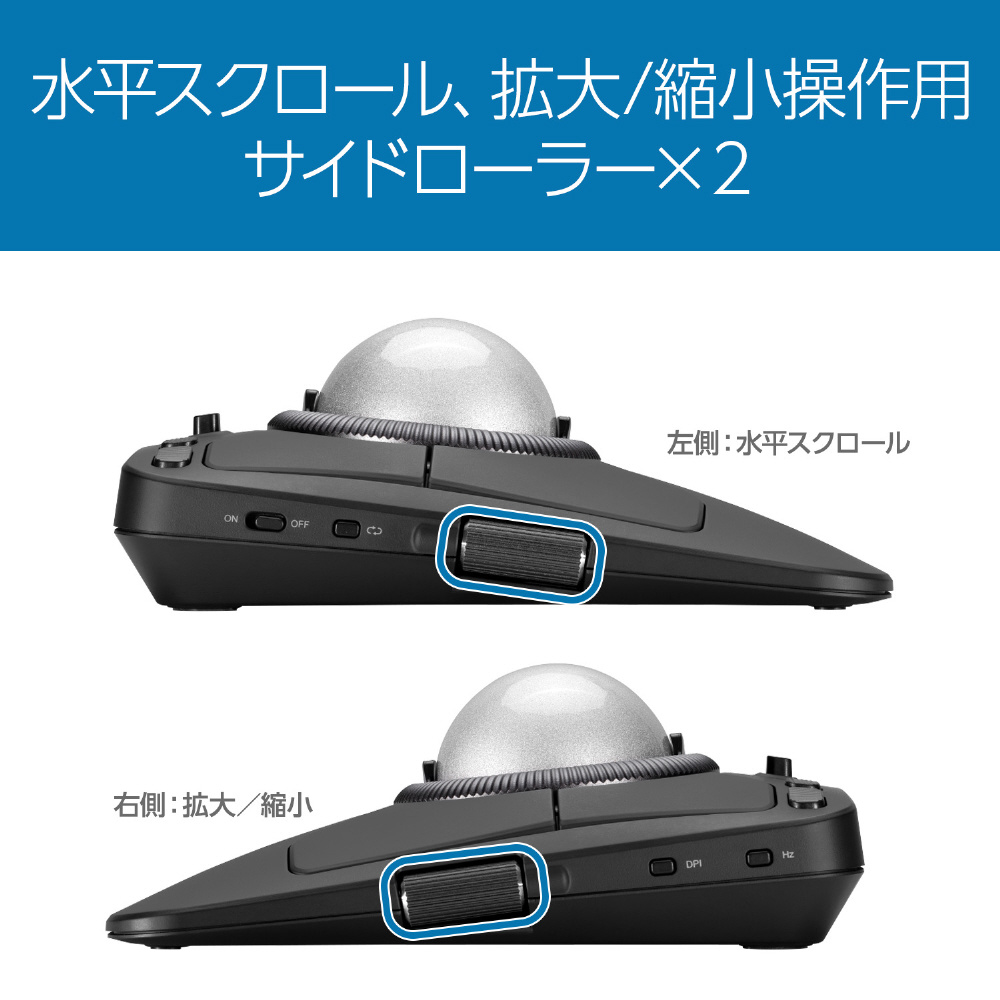 マウス USB-C対応 トラックボール Expert Mouse TB800 EQ(Mac