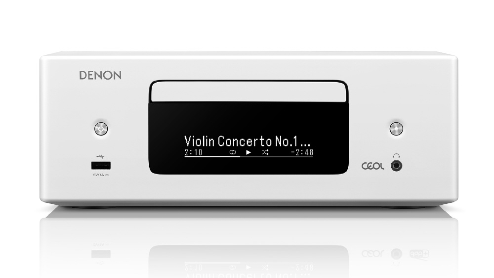 ネットワークCDレシーバー ホワイト RCDN12W ［Wi-Fi対応 /Bluetooth