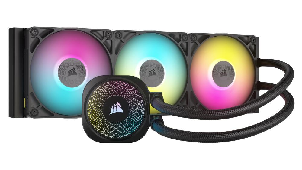 水冷CPUクーラー iCUE LINK TITAN 360 RX RGB ブラック CW-9061018-WW