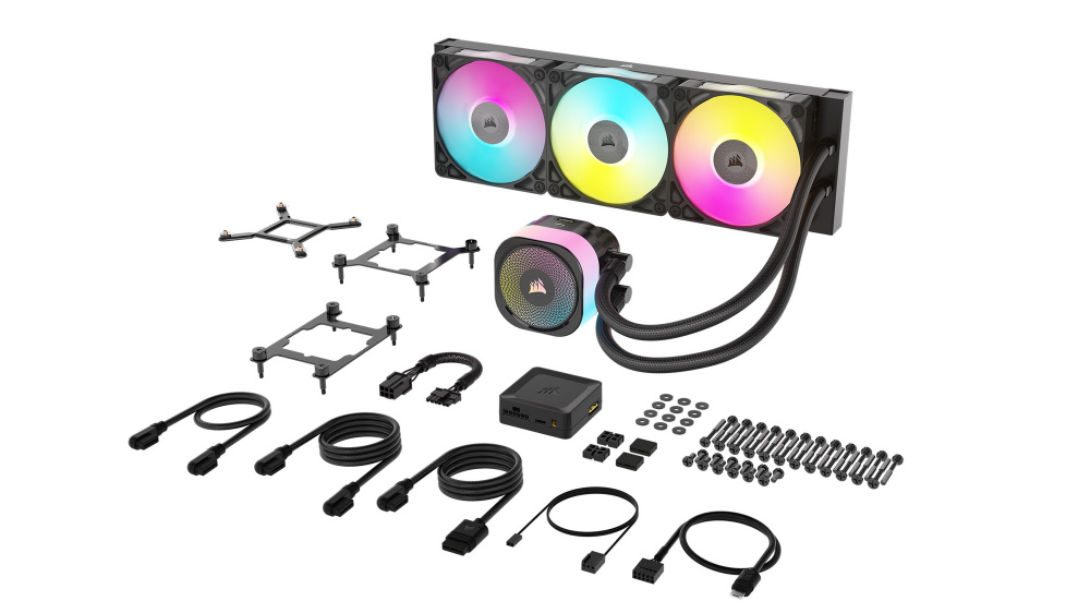 水冷CPUクーラー iCUE LINK TITAN 360 RX RGB ブラック CW-9061018-WW