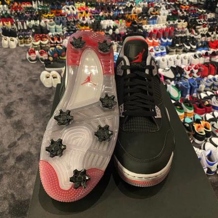 国内12月22日発売予定】ナイキ エアジョーダン 4 レトロ ゴルフ