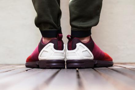 アディダス オリジナルス ZX フラックス スリッポン レッド/カレッジ