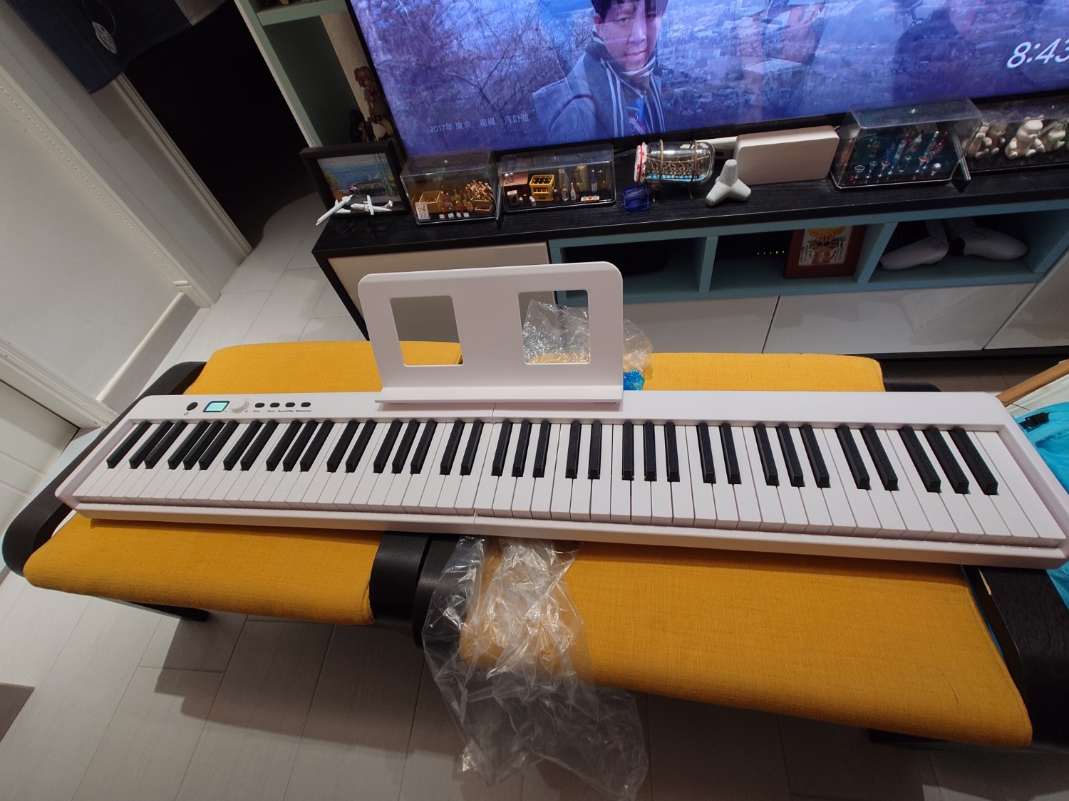 楽天市場】ニコマク NikoMaku 電子ピアノ 88鍵盤 折り畳み式 SWAN-X 4