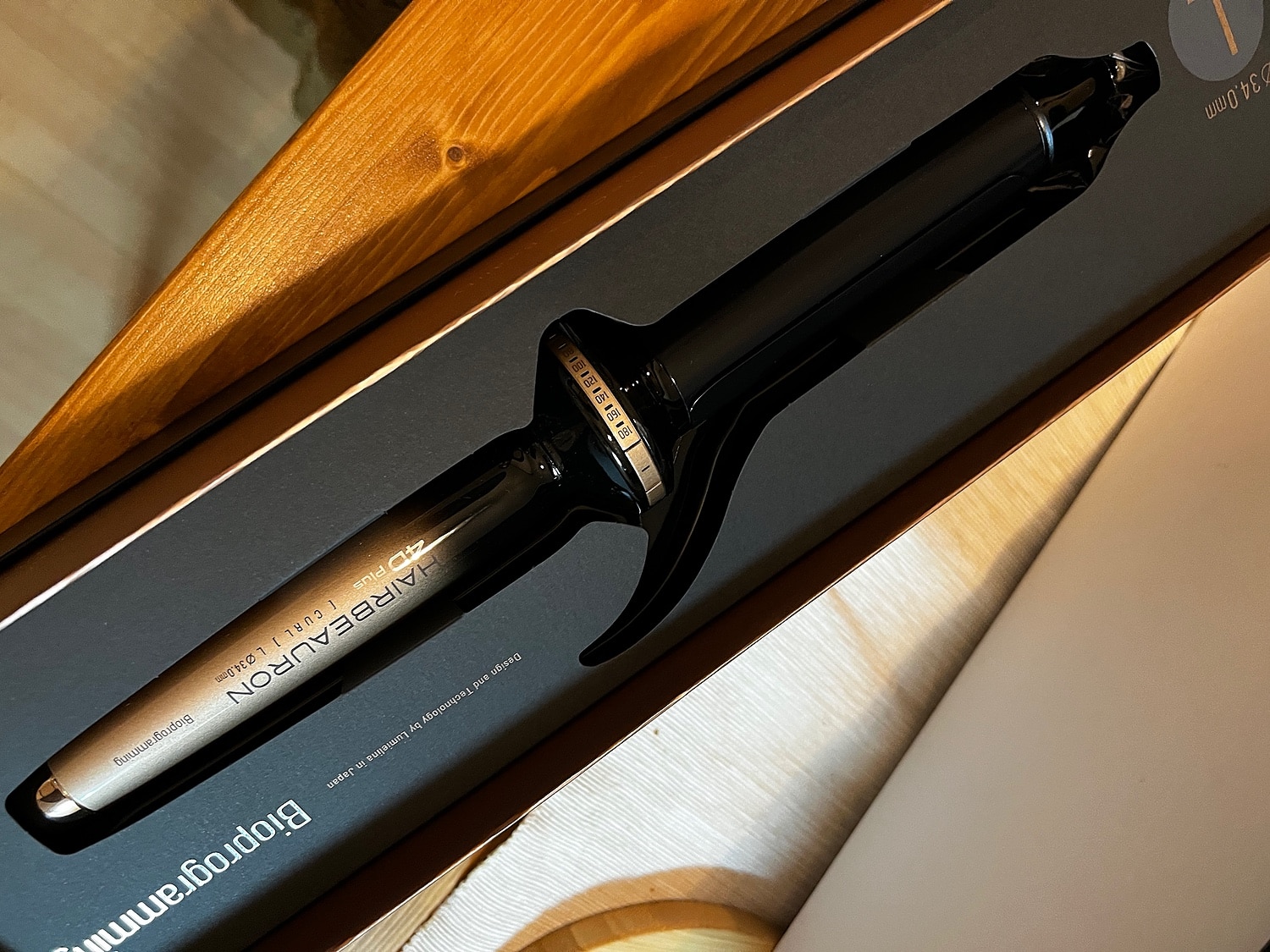 楽天市場】ヘアビューロン 4D Plus [カール] L-type（34.0mm