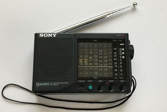 SONY ICF-SW22（FM/SW/MW9バンドレシーバー） | ひとりごと程度の