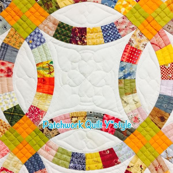 生徒さんたちのダブルウェディングリング | Happy * days 〜キルトと