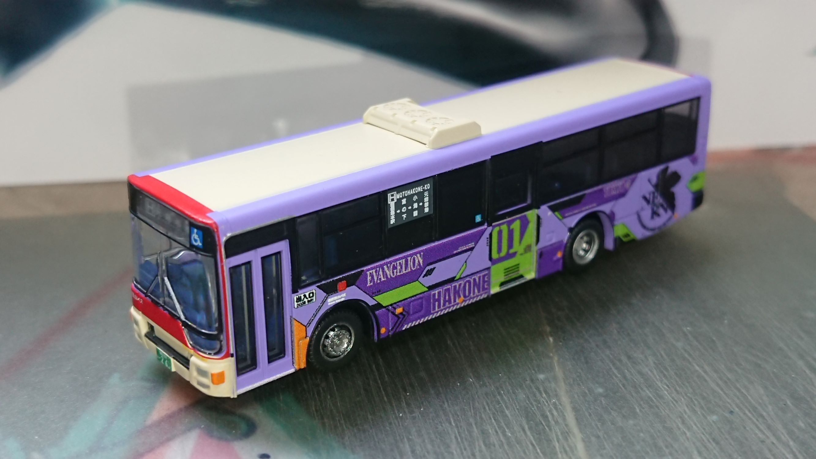 TOMYTEC製 バスコレクション 小田急箱根高速バス エヴァンゲリオン
