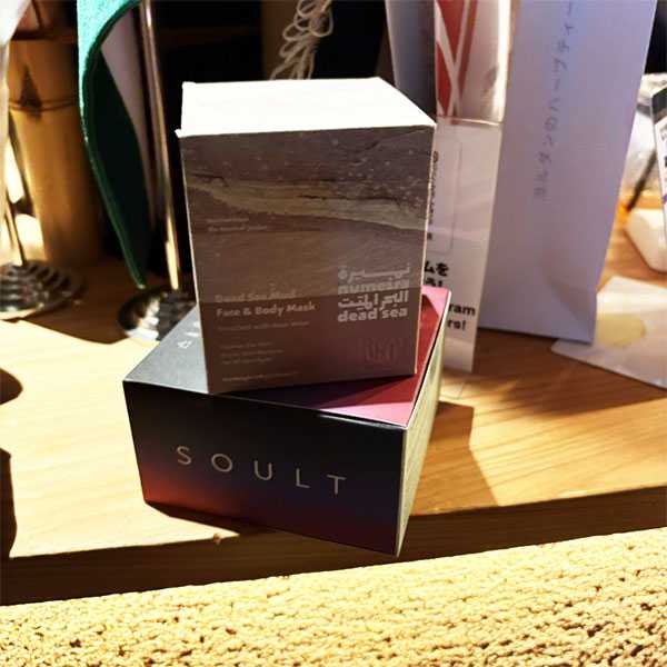 ヨルダン館 泥&塩 ヨルダン館 死海の泥エステ マッドマスク フェイス