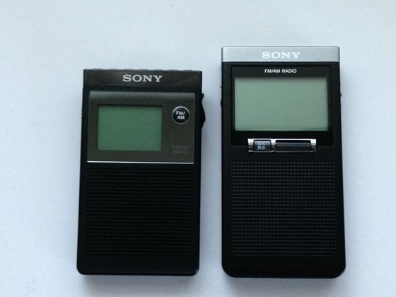 SONY SRF-T355・SRF-R356（シンセチューニング名刺サイズラジオ）購入