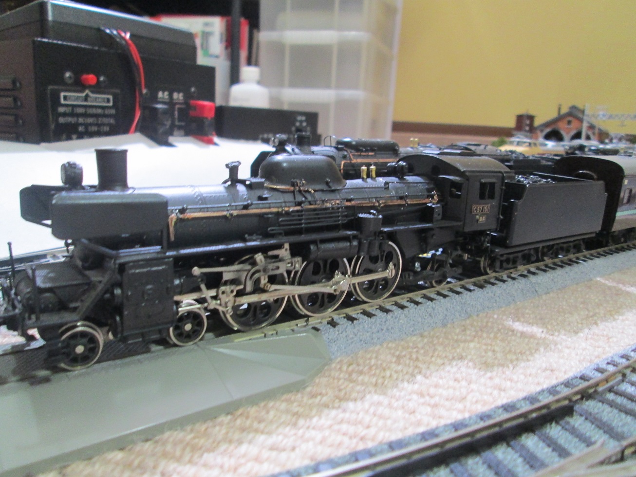 KTM カツミ C57 真鍮モデル HOゲージ 蒸気機関車 旧モデル C57形蒸気機関車 11号機 真鍮製 16番ゲージ[1:80スケール 16.5mm/HO