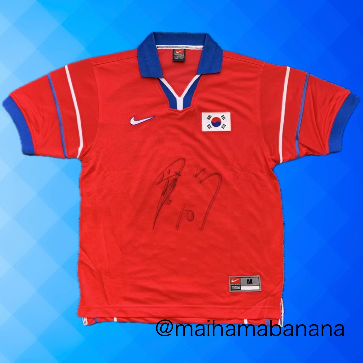 1998 韓国代表（崔龍洙サイン入り） | ～above JEF only sky～ - 楽天