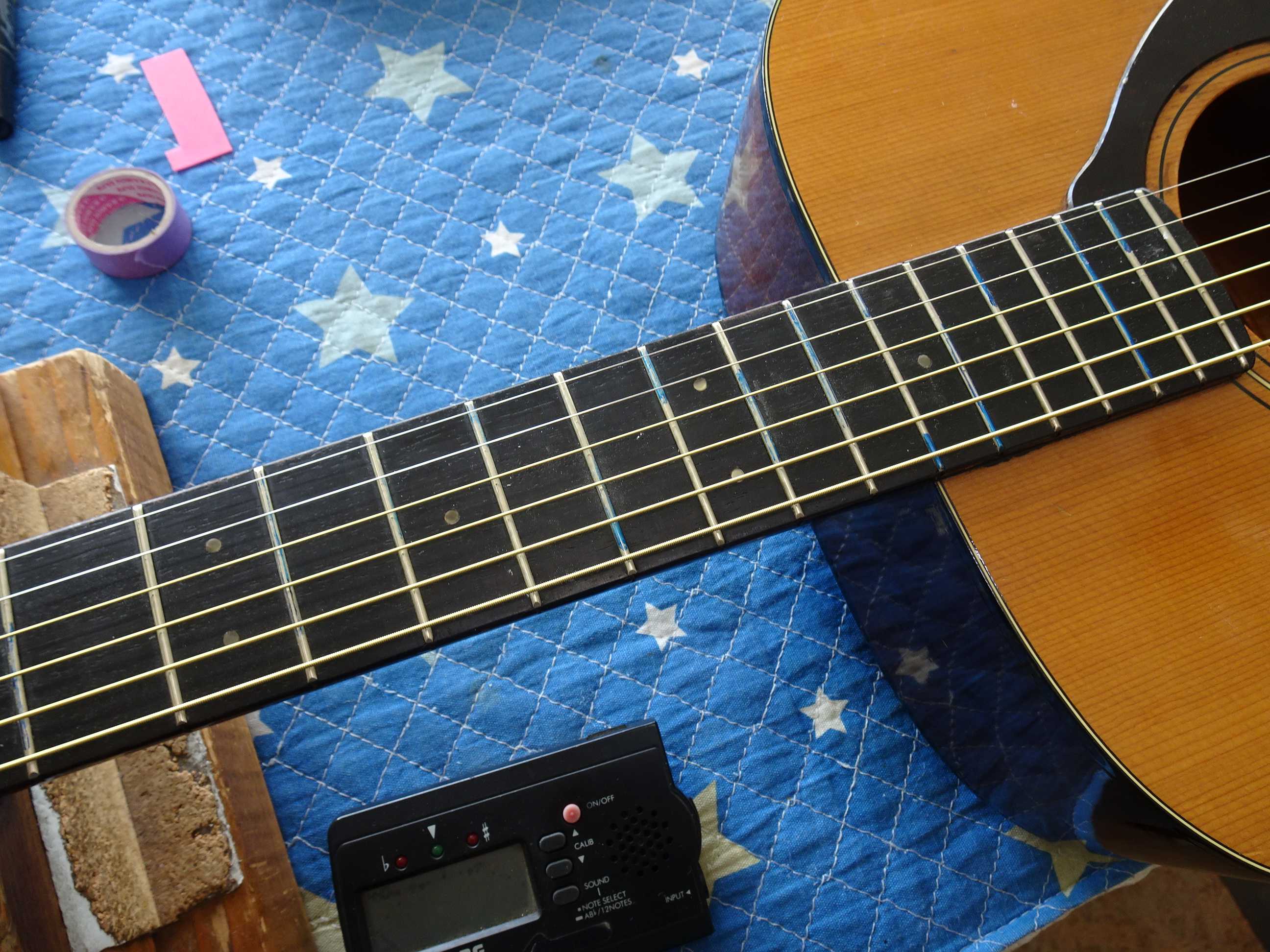 🌸YAMAHA FG-110赤ラベル 弦高下げ | 青春のギターリペア K2ギター