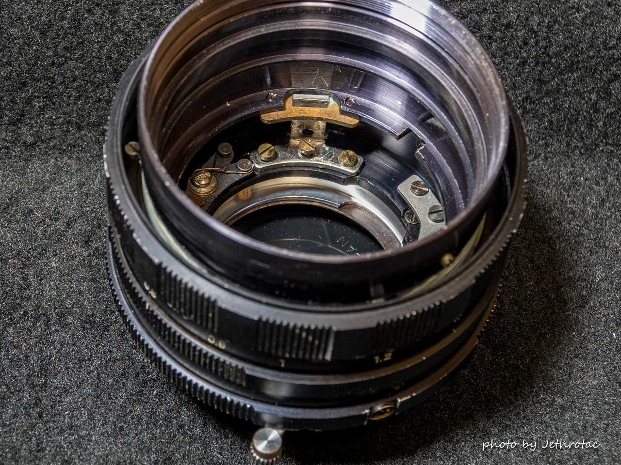 AUTO ROKKOR-PF 58mm F1.4」分解整備、今回はヘリコイド不調を直す