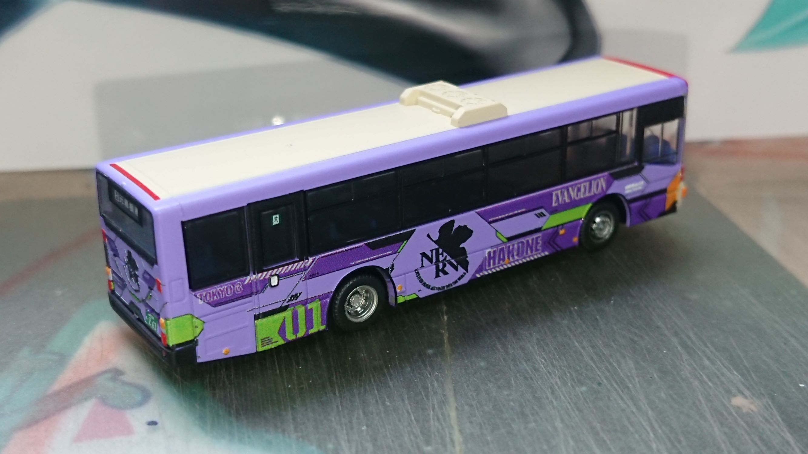 TOMYTEC製 バスコレクション 小田急箱根高速バス エヴァンゲリオン