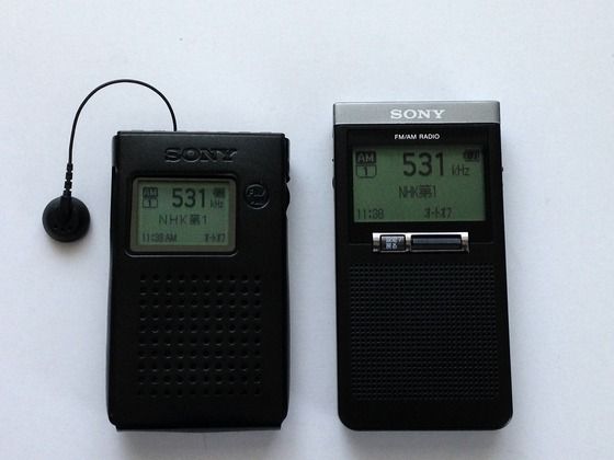 SONY SRF-T355・SRF-R356（シンセチューニング名刺サイズラジオ）購入