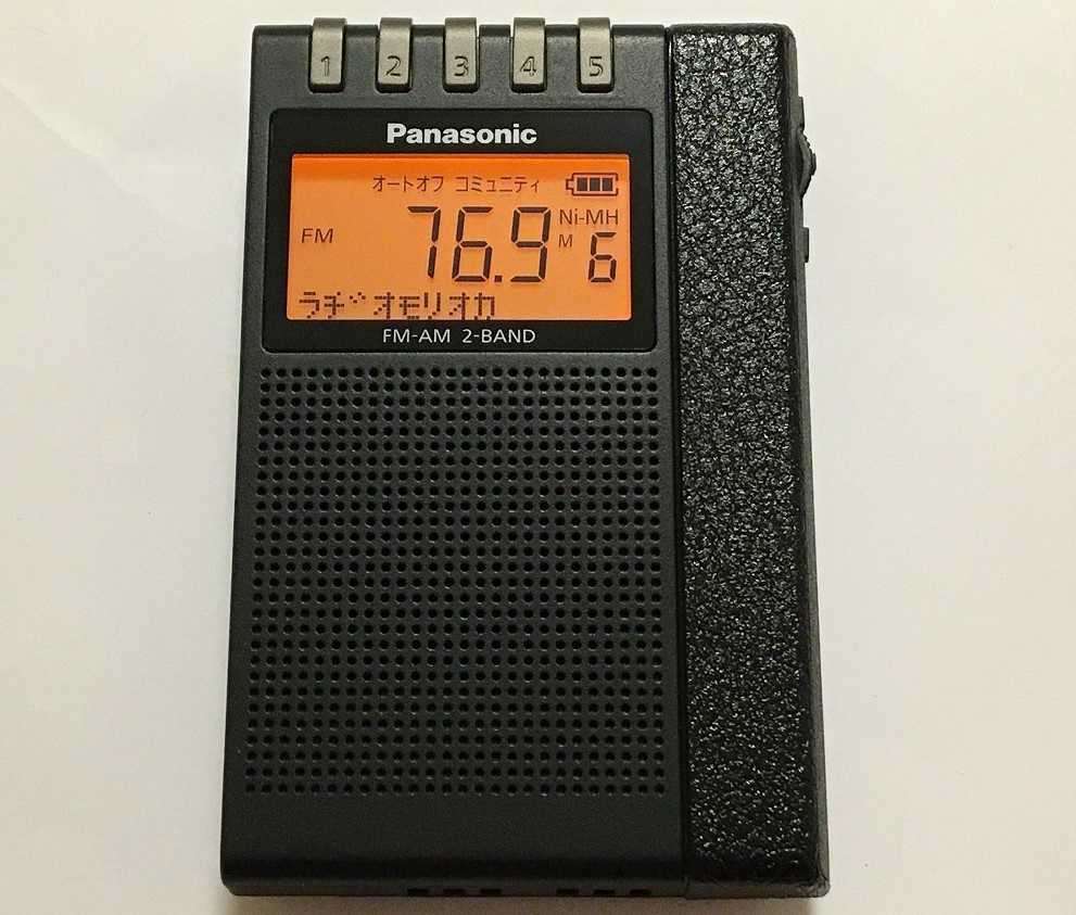 Panasonic RF-ND380R（FM-AM 2バンドレシーバー）その1 | ひとりごと