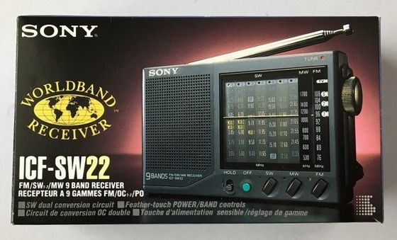 SONY ICF-SW22(JE)（FM/SW/MW9バンドレシーバー） | ひとりごと程度の